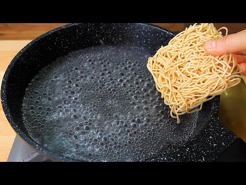 Use this way to cook instant noodles! Super easy and delicious!