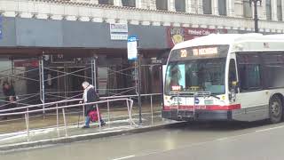 CTA Nova LFS bus #8109 20 Madison and New Flyer D60LFR #4329 as instruction bus