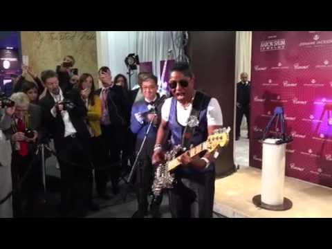 Jermaine Jackson Guinness world record 2016 at Baselworld