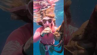 Shocking Ocean Discovery with my Magical Mermaid Mama! #beach #beachlife #mermaid #waves