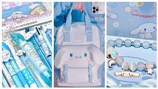 Cinnamoroll desk organization💙Sanrio Crafts Stationery haul  #cindyasmr