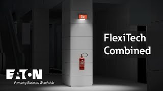 FlexiTech Combined - Exit sign and Safety light functions in one luminaire​