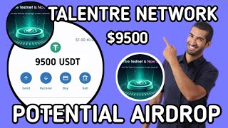 Talentre Network Testnet Airdrop Guide || Completely Free testnetairdrop Worth $9500 (Easy Steps)