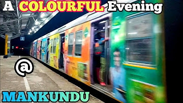 A Super Busy Evening Trainspotting at Howrah Barddhaman Main Line Section #mankundu #indianrailways