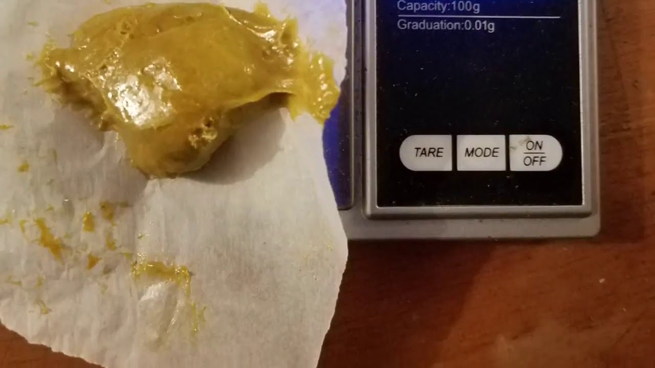 Blowing Bho Wax On Hot Water