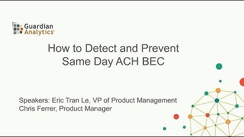How to Detect ACH Fraud with Machine Learning and Behavioral Analytics