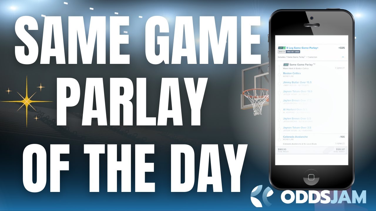 Best Same Game Parlay for Tonight | Sports Betting Promos on FanDuel,  DraftKings, Caesars Sportsbook - YouTube