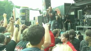 Chimaira - &quot;Black Heart&quot; Mayhem Festival @ Detroit Full Song HD Quality!