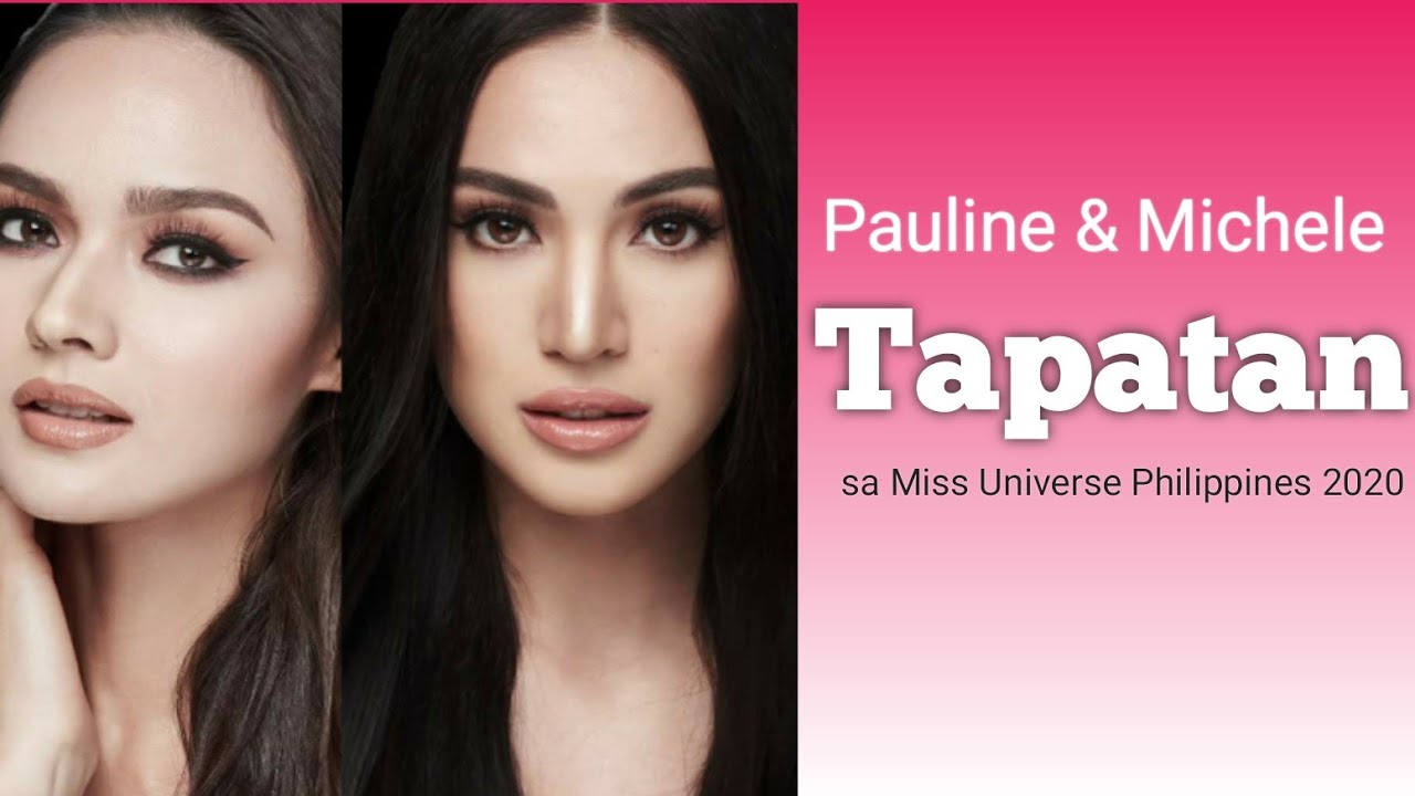Pauline & Michele Tapatan sa Miss Universe Philippines 2020 - YouTube