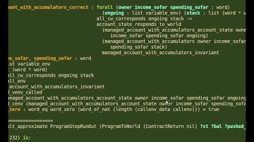 Formal verification of EVM bytecodes: Part 2, going through