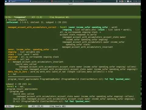 Formal verification of EVM bytecodes: Part 2, going through