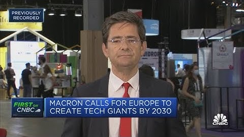 Bpifrance CEO: Europe needs tech entrepreneurs 