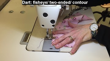 Dart fisheye  two ended contour