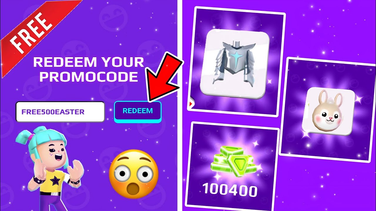 🤯FREE 500 GEMS 🤑 CODE IN PK XD!🐰🤩😱 || PK XD NEW CODE FREE