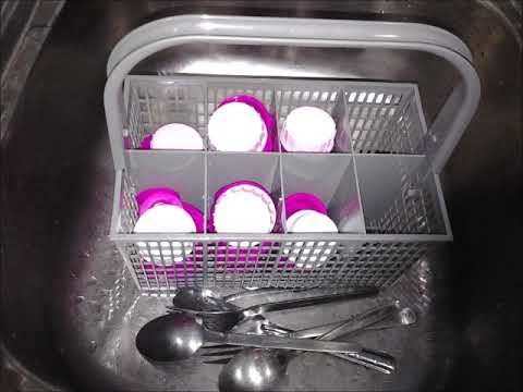 Video: Cara mencuci pinggan dengan emas di mesin basuh pinggan mangkuk