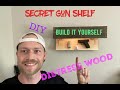 How to: Build a Hidden Gun Shelf