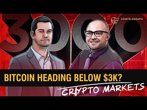 Bitcoin Heading Below $3K? | Crypto Markets