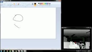 Kinect Mouse Drawing