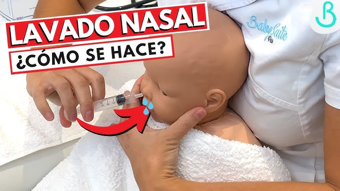 Lavado nasal en bebés – Clínica Physed