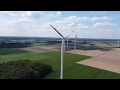 Wind Turbine from the Sky - Drone Recordings