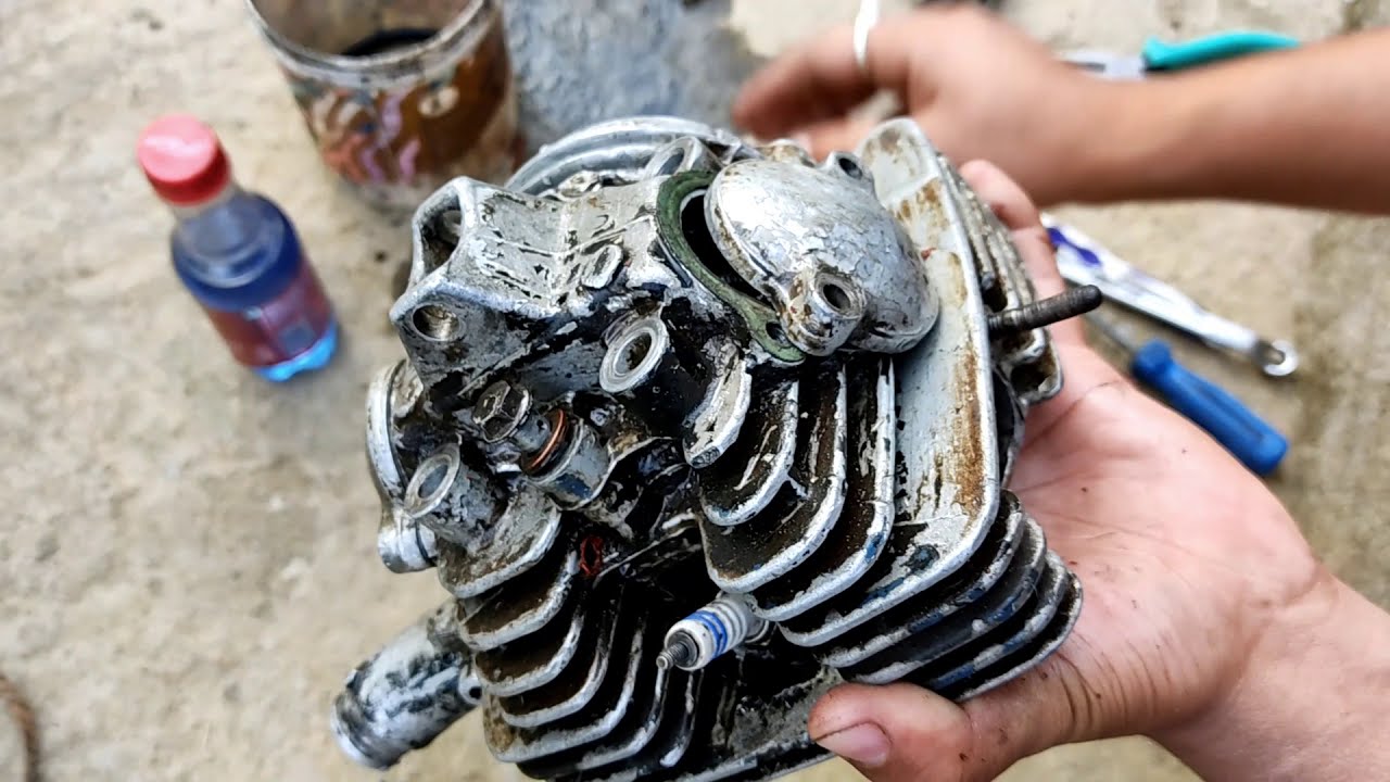 Bajaj Boxer Engine valve / Thread Making / Camshaft Replacement | Boxer Modification