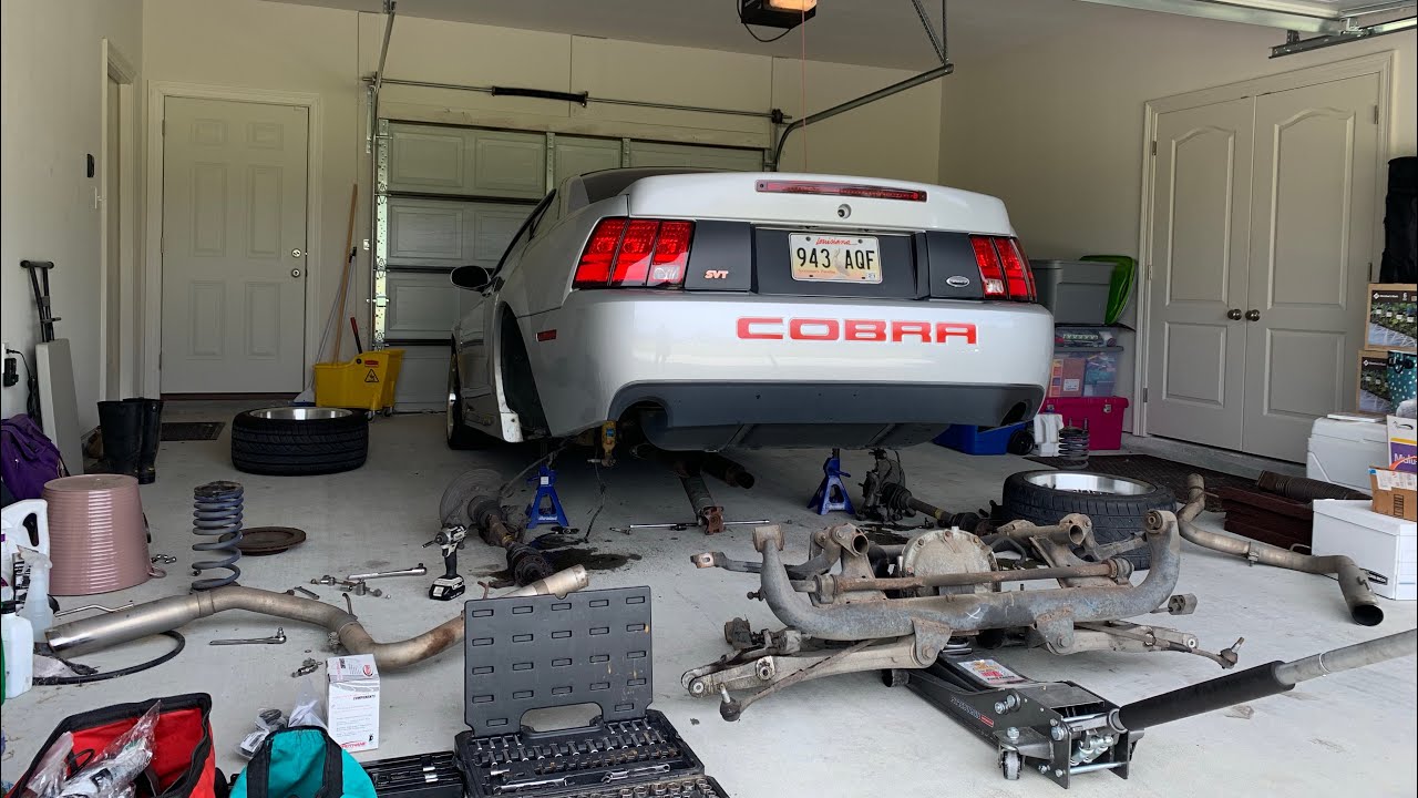 Got Wheel Hop? Mustang Cobra Tear Down