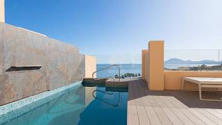 Frontline Beach Duplex Penthouse in Estepona | Private Tour (New Golden Mile)