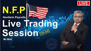 NFP News Trading Session | Nonfarm Payrolls | Unemployment Rate | Xau Usd Gold
