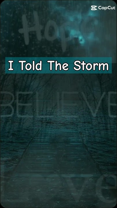 Greg O Quin N Joyful Noyze I Told The Storm I Told The Storm-Greg O'Quinn, Joyful Noyze. #christianmusic