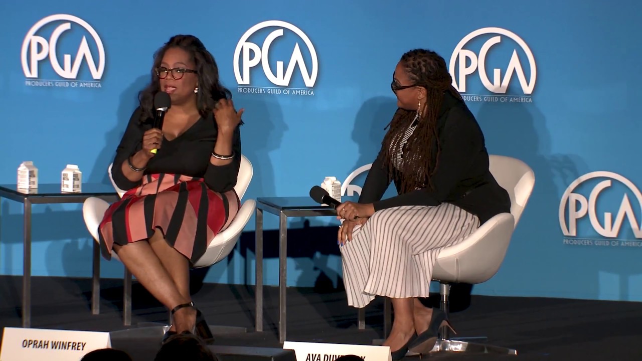 Ava DuVernay and Oprah on 