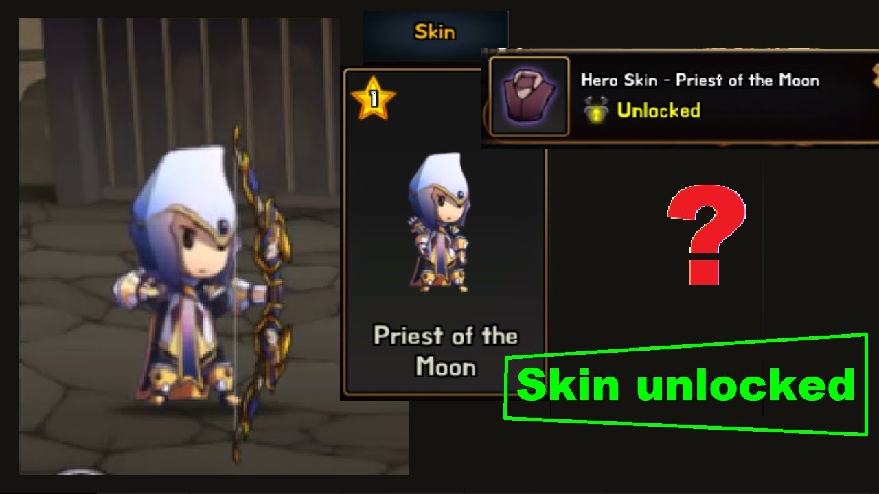 Unlocking Skin - Priest of the Moon | Grow Idle Archer - YouTube
