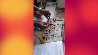 ADC Lab Analog Communication link connections 15ECL76
