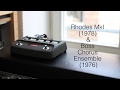 Boss CE-1 & Rhodes MkI - vintage and modern sounds