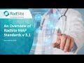 An overview of radsite map standards version 31