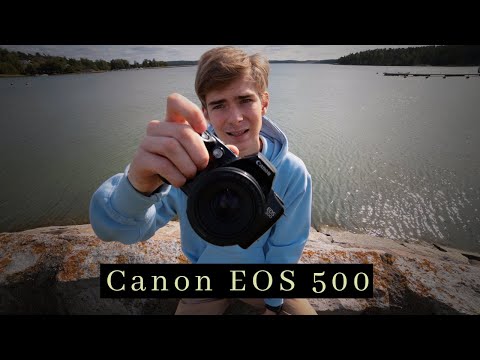The BEST CHEAP POINT&SHOOT FILM CAMERA! | Canon EOS 500