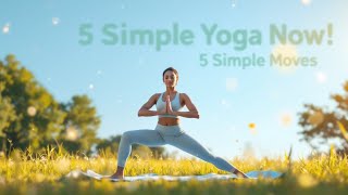5 Simple Yoga Moves to Boost Energy 💪