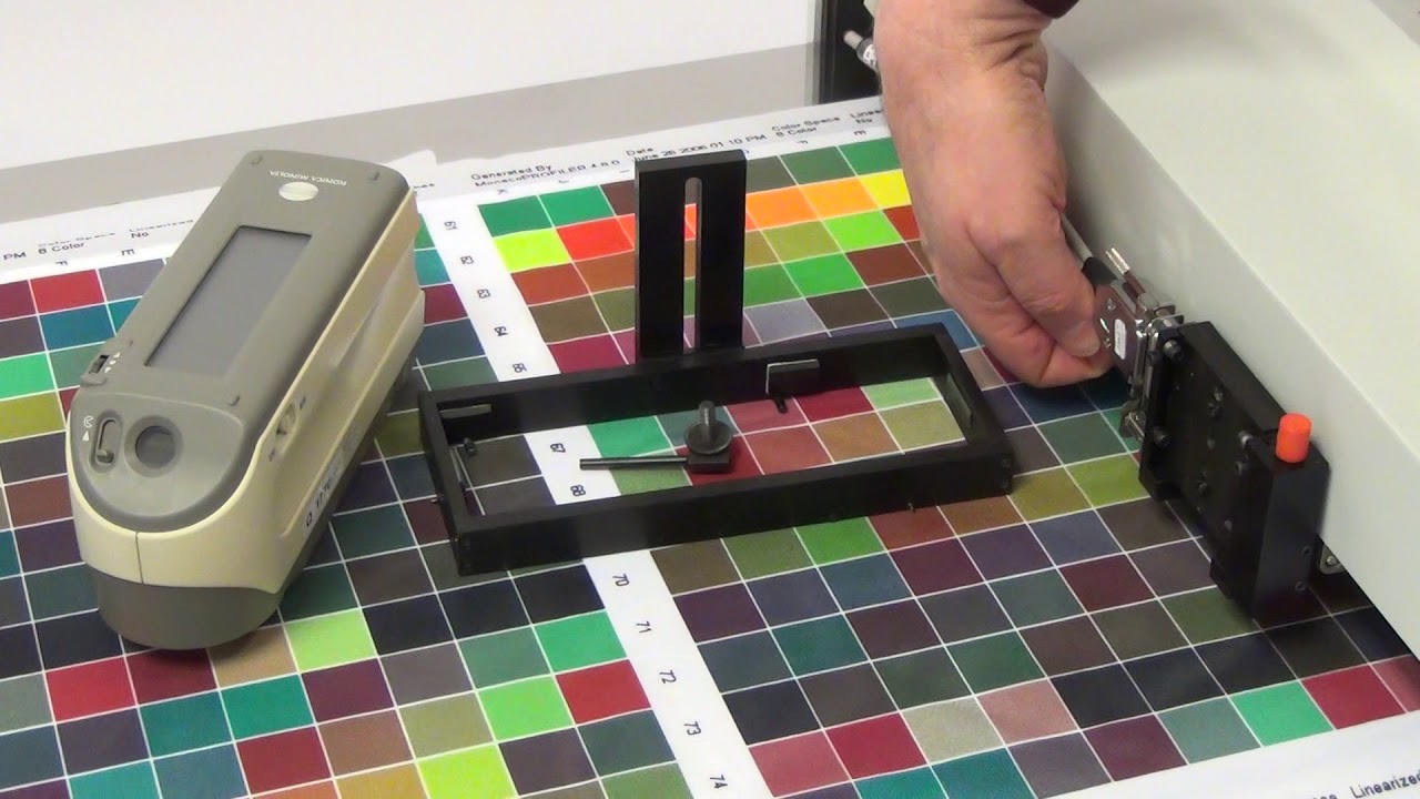 ColorScout A+ - KonicaMinolta CM-2600d - Mounting