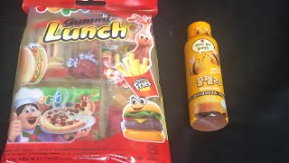 ハニーゼリーとグミランチ食べました。