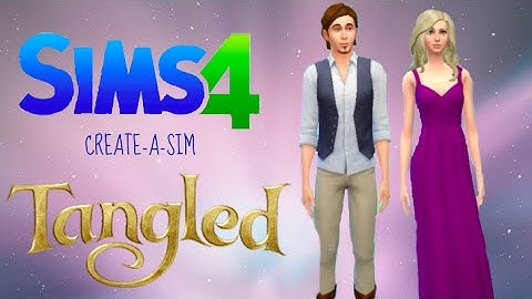 Create A Sim-Tangled themed