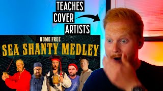 Vocal Coach reacts to Home Free's Sea Shanty Medley