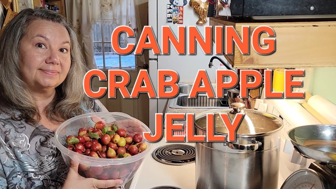 Canning Crab Apple Jelly (no pectin) - YouTube