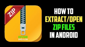 How to Extract/open Zip Files on Any Android Easily - 2020 ( In hindi ) | Abhinay Naman