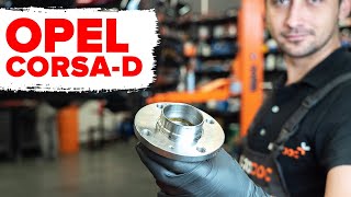 OPEL CORSA D Radlager tauschen: kostenloses Video