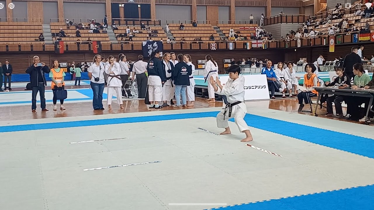 Kata Meikyo Female Kata event Japan 🇯🇵 11th JSKA World Karate Championships 2025 Matsuyama, Japan 🇯🇵