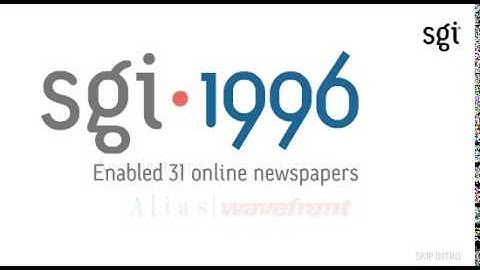 SGI 20 years of Innovation