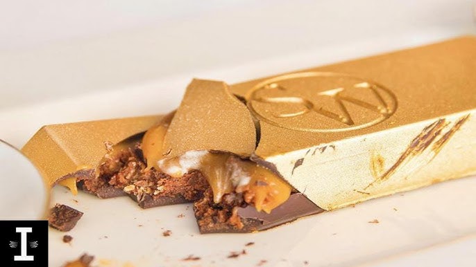 gold chocolate bar