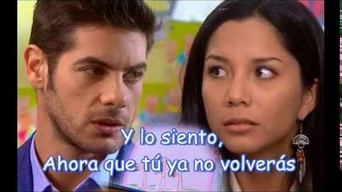 Ya No Volveras - Jhovan Tomasevich (cancion de Grace y Nicolas) Letra