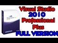 2017 How to install and download Visual Studio 2010 Professional For Free