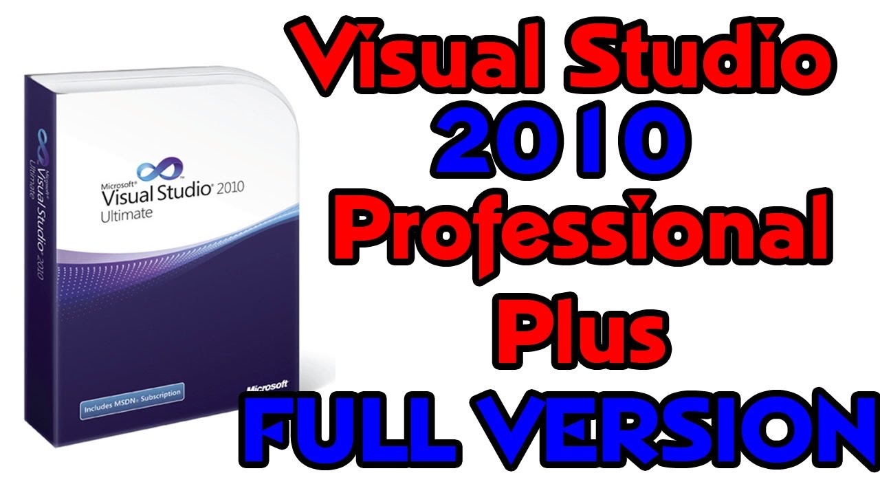 โหลด visual studio 2010  Update New  2017 How to install and download Visual Studio 2010 Professional For Free