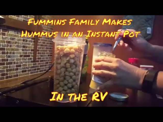 RV Cooking | Instant Pot | Hummus